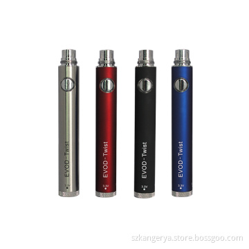Wholesale High Quality Health Electronic Cigarette Evod Twist Battery